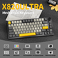 ATTACK SHARK X820 ULTRA Mechanical Wireless Gaming Keyboard - Starlight Black