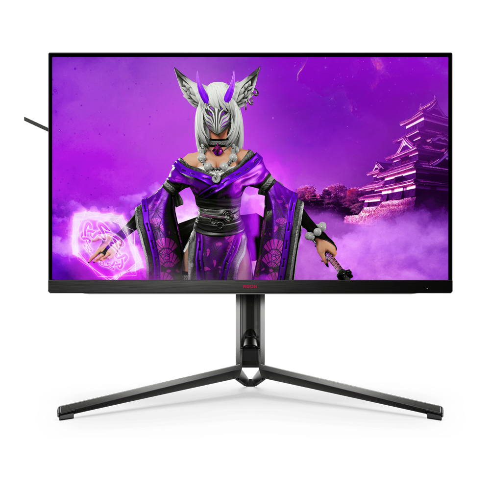 AOC AGON PRO AG324UX 31.5 Inch 4K UHD 144Hz HDMI 2.1 1ms IPS Gaming Monitor - Black