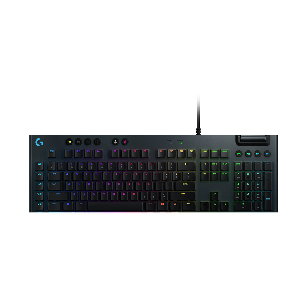 LOGITECH G815 LIGHTSYNC RGB Wired Mechanical Gaming Keyboard - Black
