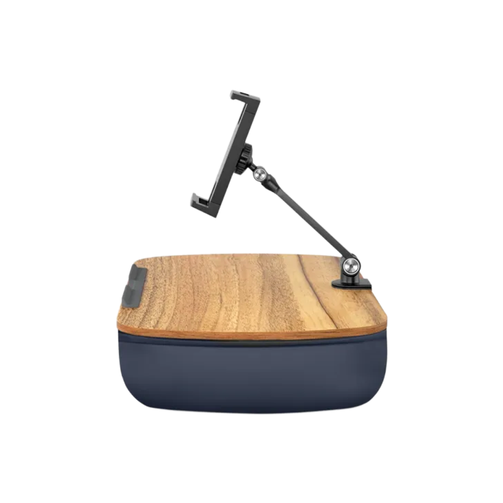 Gamvity Ergo360 Pro Adjustable Aluminum & Wooden Desktop Stand for iPad & Tablets