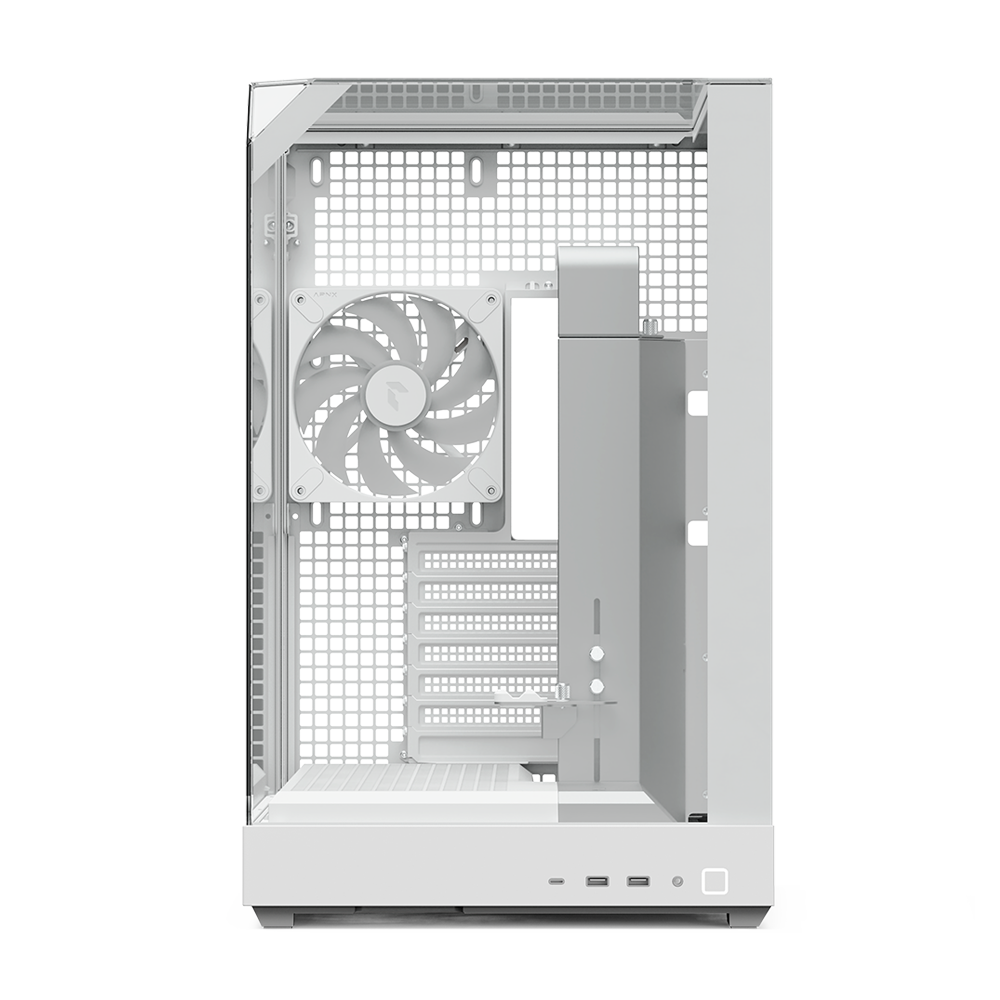APNX V2 Mid Tower Case - White