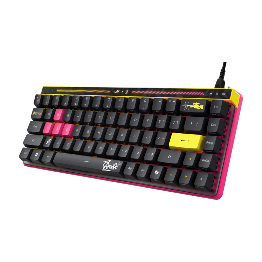 ASUS ROG FALCHION ACE HFX ZywOo Edition Wired Gaming Keyboard - Black