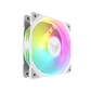 ASUS TUF Gaming TR120 ARGB Reverse Single Pack Case Fan - White