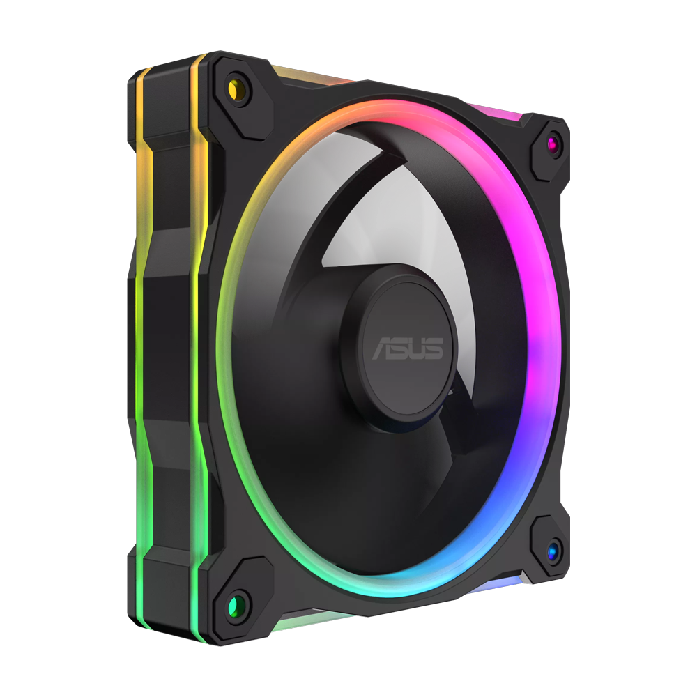 ASUS PRIME MR120 ARGB Reverse Single Fan - Black