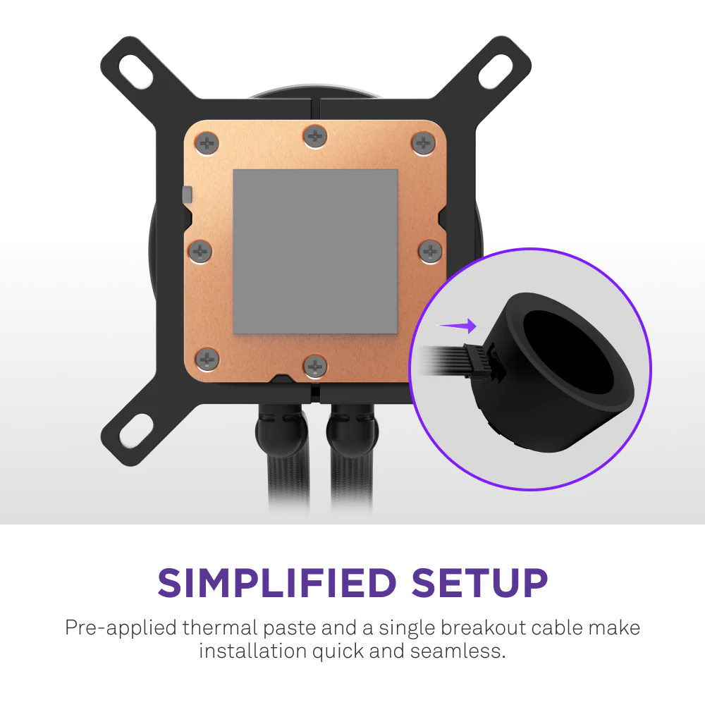 NZXT Kraken 360 RGB V2 360mm AIO Liquid Cooler - Black