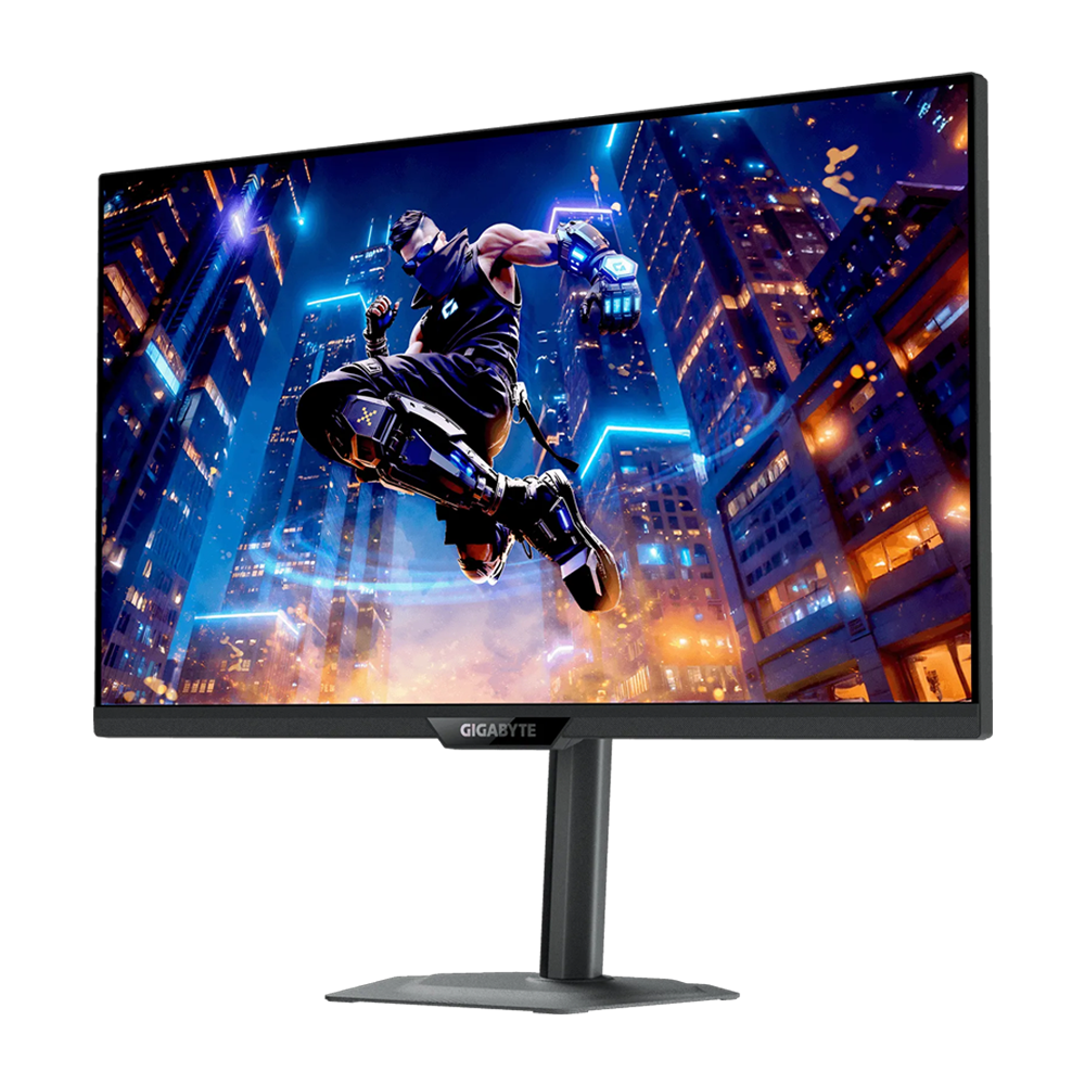 GIGABYTE M27UP 27 Inch 4K 160Hz/ FHD 320Hz HDMI 2.1 1ms Gaming Monitor - Black (Dual Mode)