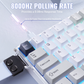 ATTACK SHARK X68MAX Magnetic Switch Mechanical Wired Keyboard - Starlight White