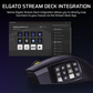 CORSAIR SCIMITAR ELITE Wireless SE MMO Gaming Mouse Gun Metal (AP) - Black
