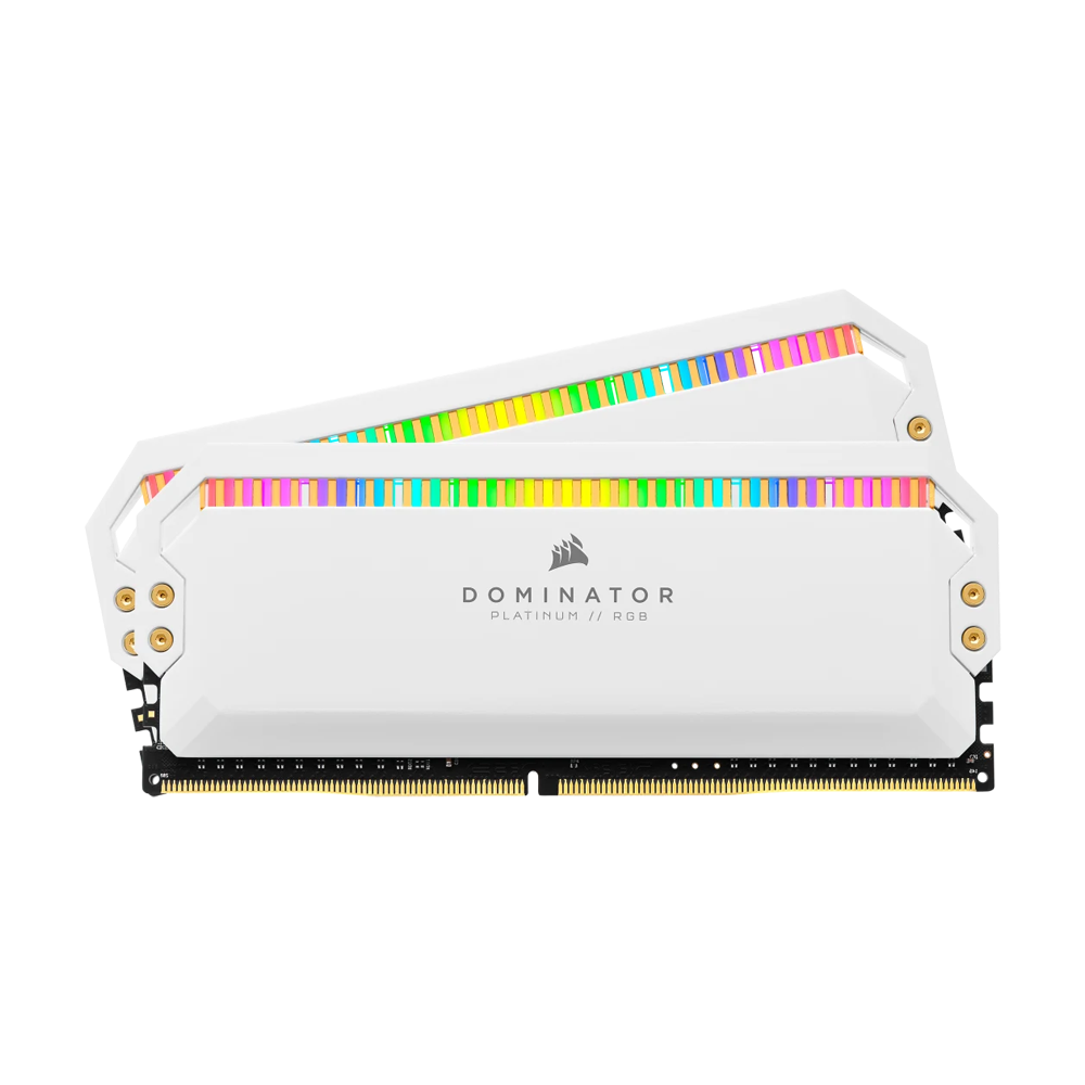 CORSAIR DOMINATOR Platinum RGB - 16GB(2x8GB) 3200MHz Memory Kit - White