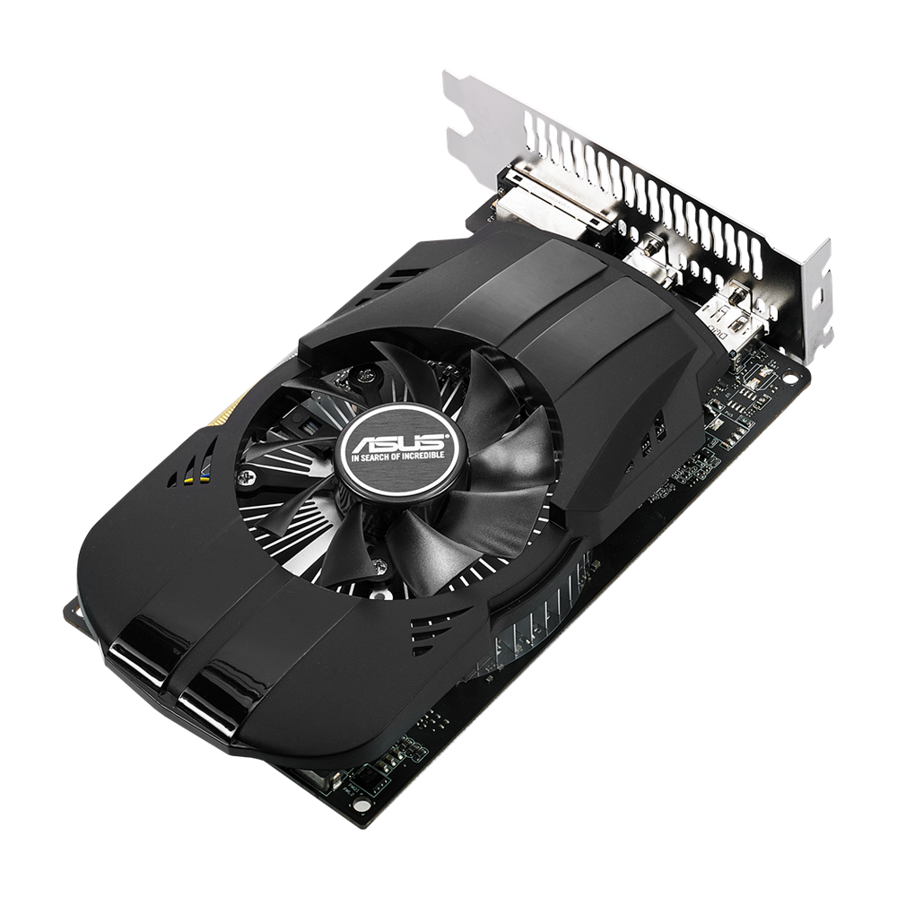 ASUS PHOENIX GEFORCE GTX 1050 Ti 4GB GDDR5 Graphics Card - Black
