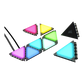 Corsair iCUE LC100 Case Accent Lighting Panels — Mini Triangle — 9x Tile Starter Kit