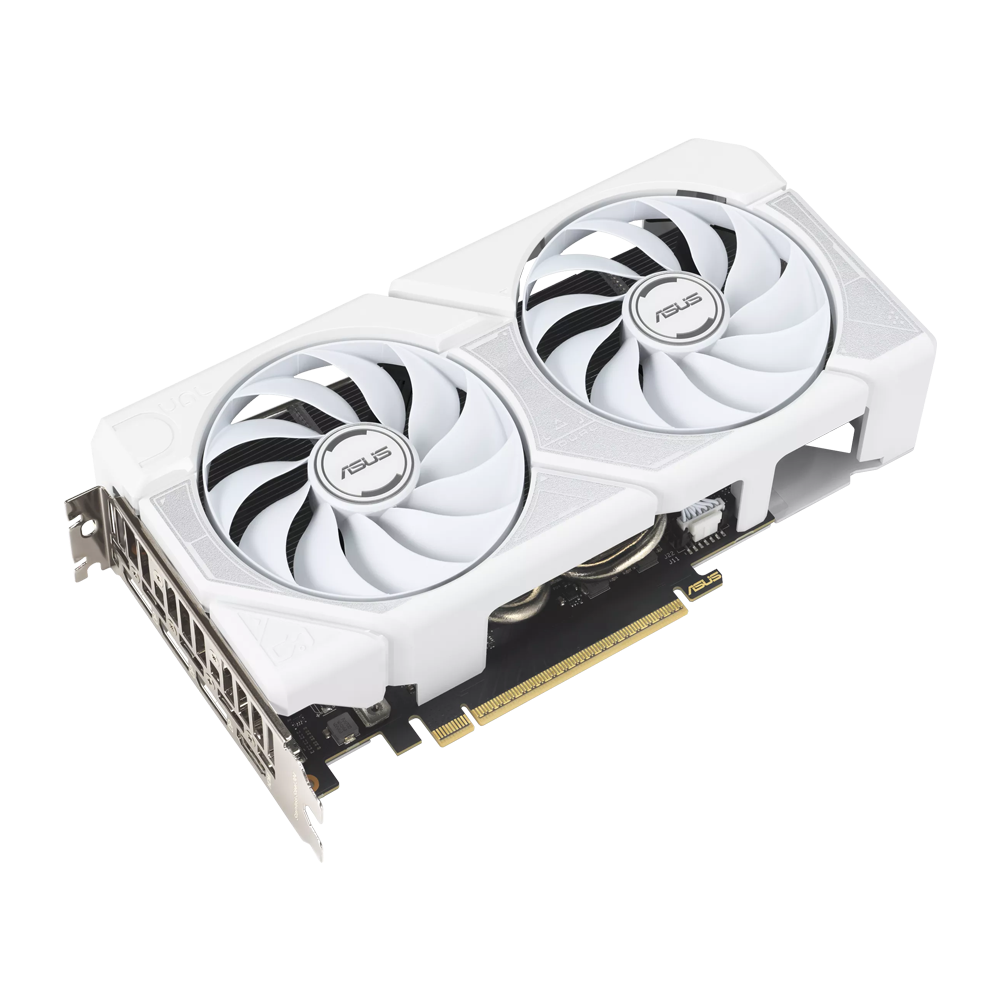 ASUS Dual Nvidia GeForce RTX 5060 Ti OC 16GB Graphics Card - White Edition
