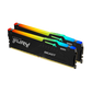 KINGSTON FURY RGB DDR5 16GB (2x8GB) 5600MHz DIMM Memory - Black