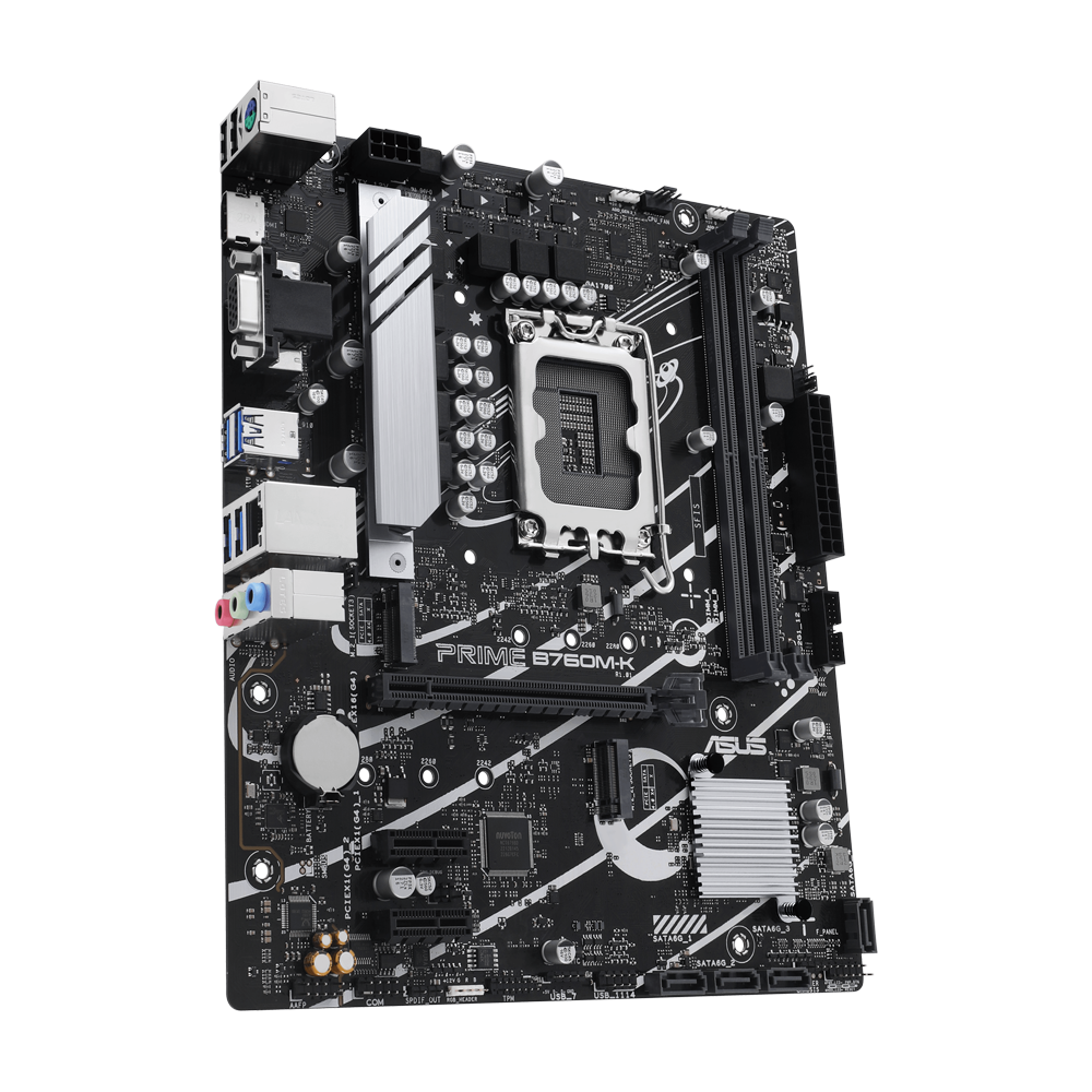 ASUS PRIME B760M-K DDR5 Motherboard - Black