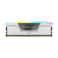 CORSAIR VENGEANCE RGB 32GB (2x16GB) DDR5 DRAM 6400MT/s CL36 Memory Kit — White