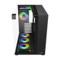 FSP M541 With 7 ARGB Fans Mid Tower Case - Black