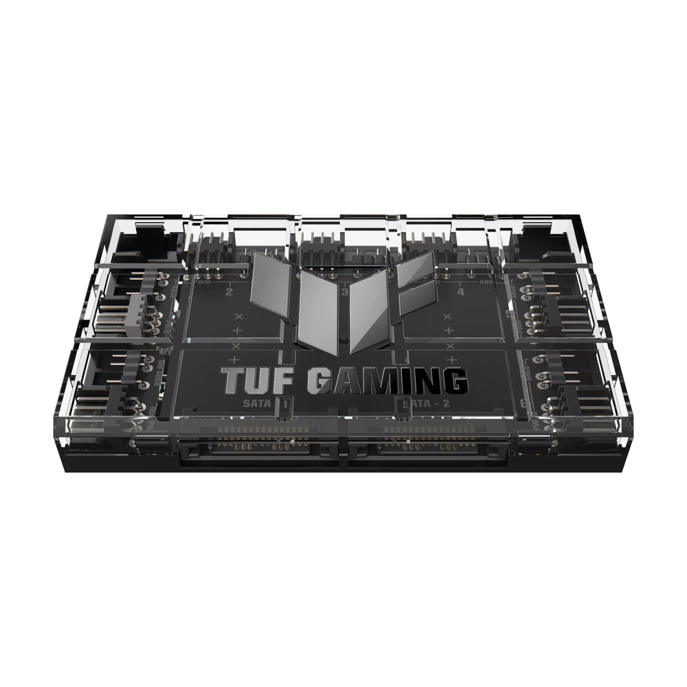 ASUS TUF Gaming ARGB PWM Fan Hub - Black