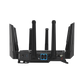 ASUS ROG Rapture GT-BE19000 Tri-Band WiFi 7 Gaming Router - Black