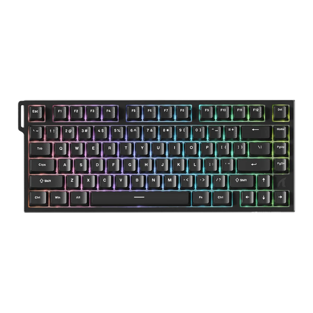 ATTACK SHARK R82HE Magnetic Switch Mechanical Wired Gaming Keyboard - Black