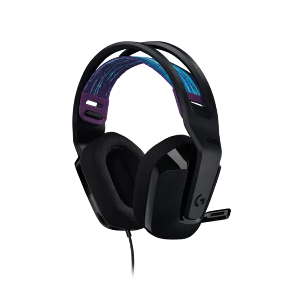 Logitech G335 Wired Gaming Headset - Black