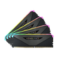 Corsair VENGEANCE RGB RT 64GB (4 x 16GB) DDR4 DRAM 3600MHz C18 Memory Kit – Black