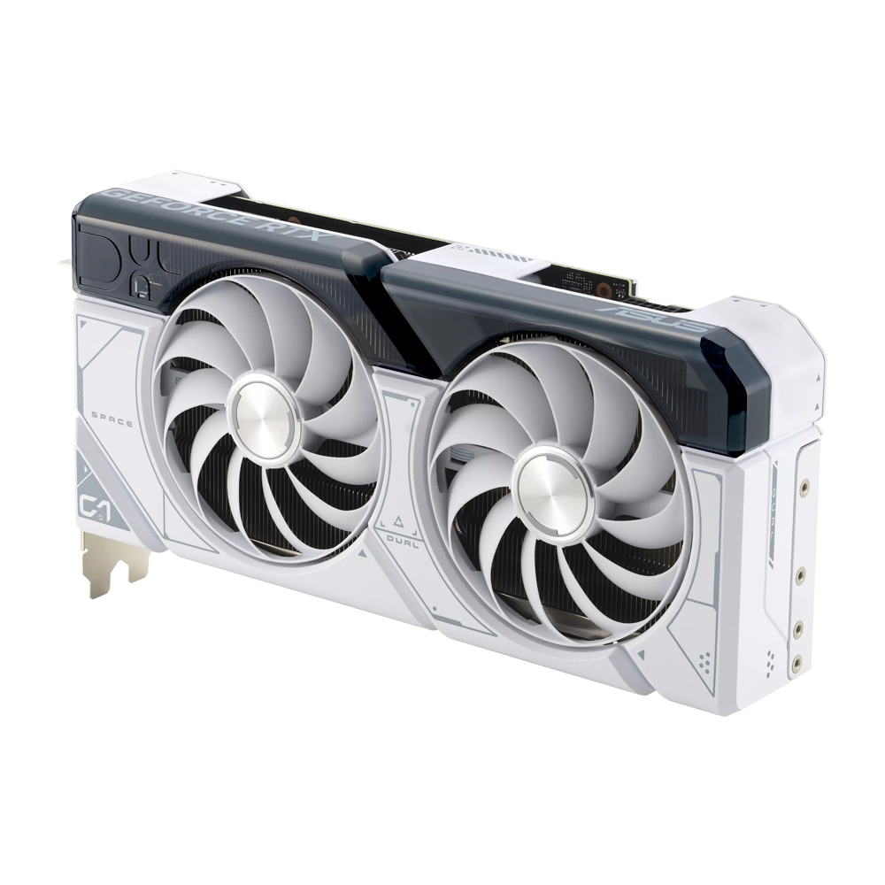 ASUS DUAL Nvidia GeForceRTX 4070 Super OC 12GB Graphics Card - White