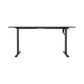 XYZ Core Gaming Desk - Black (ELECTRIC HEIGHT ADJUSTABLE)