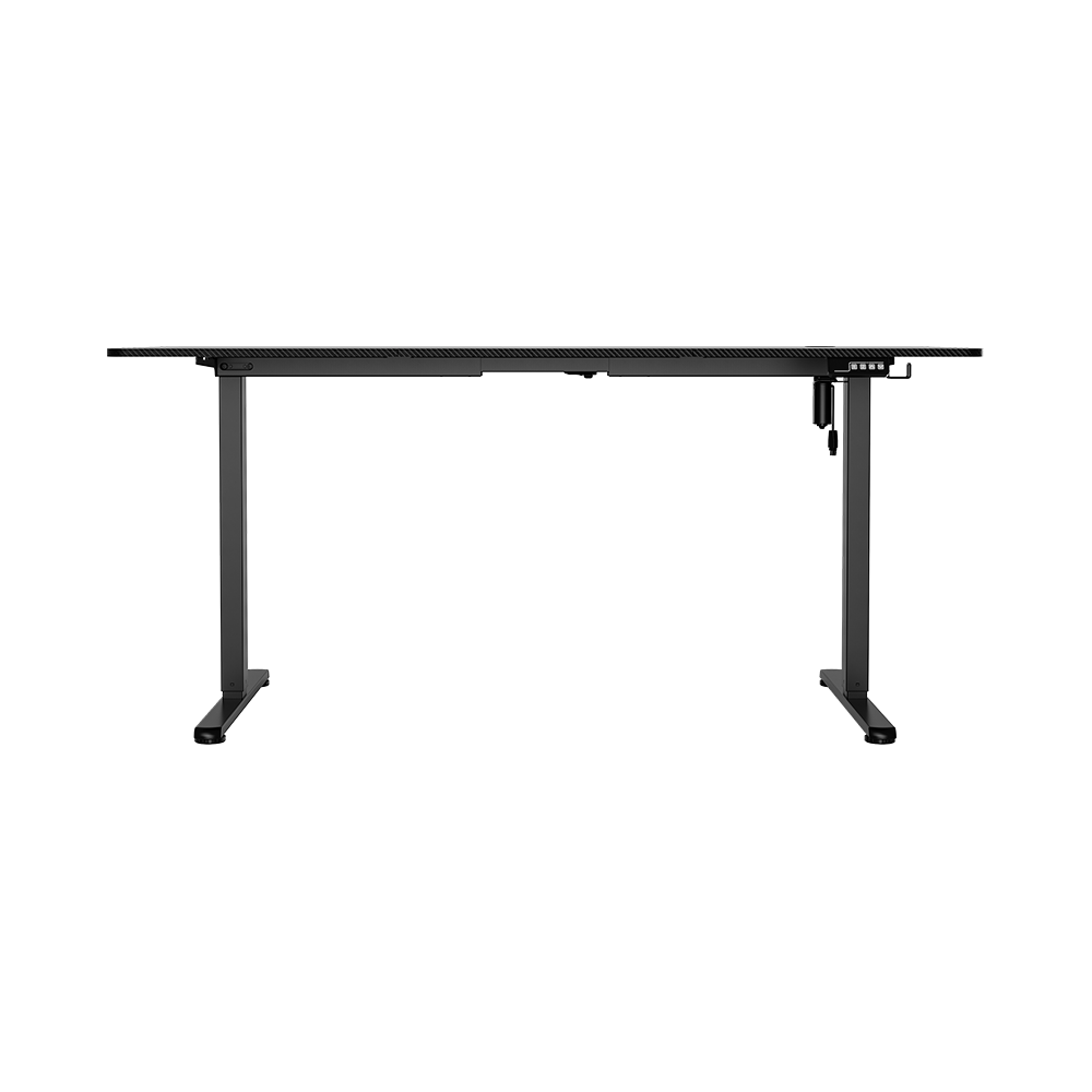 XYZ Core Gaming Desk - Black (ELECTRIC HEIGHT ADJUSTABLE)