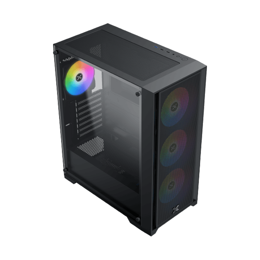 XIGMATEK GAMING X II RGB ATX Case - Black