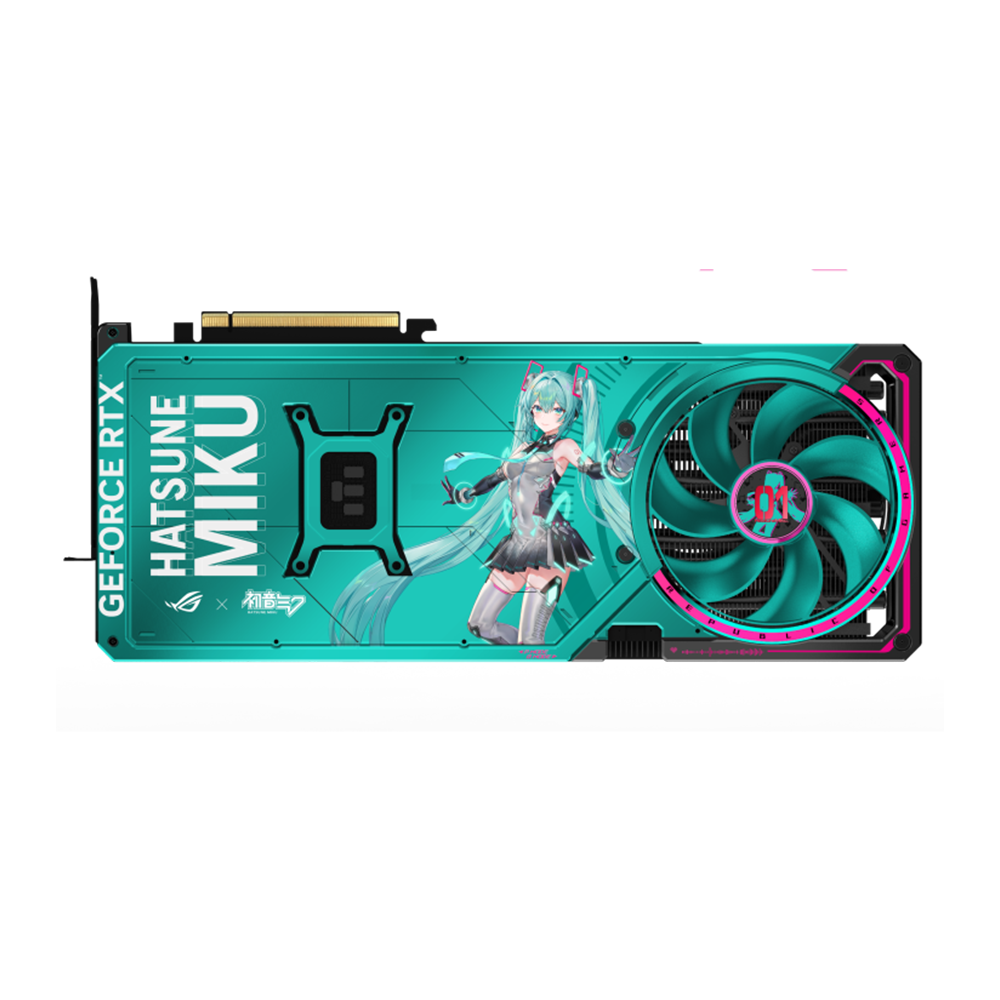 ASUS ROG ASTRAL RTX 5080 OC 16GB Miku Edition Graphics Card