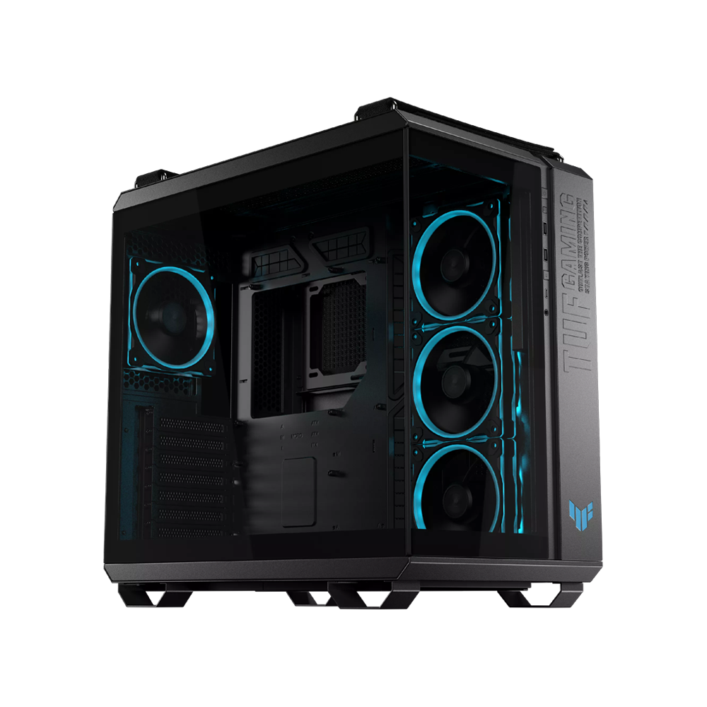 ASUS TUF Gaming GT502 HORIZON ARGB Panoramic ATX Mid Tower Case - Black