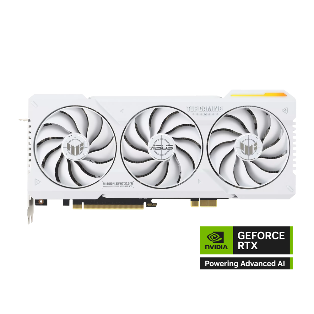 ASUS TUF Gaming GeForce RTX 4070 Ti SUPER BTF OC 16GB GDDR6X Graphic Card - White