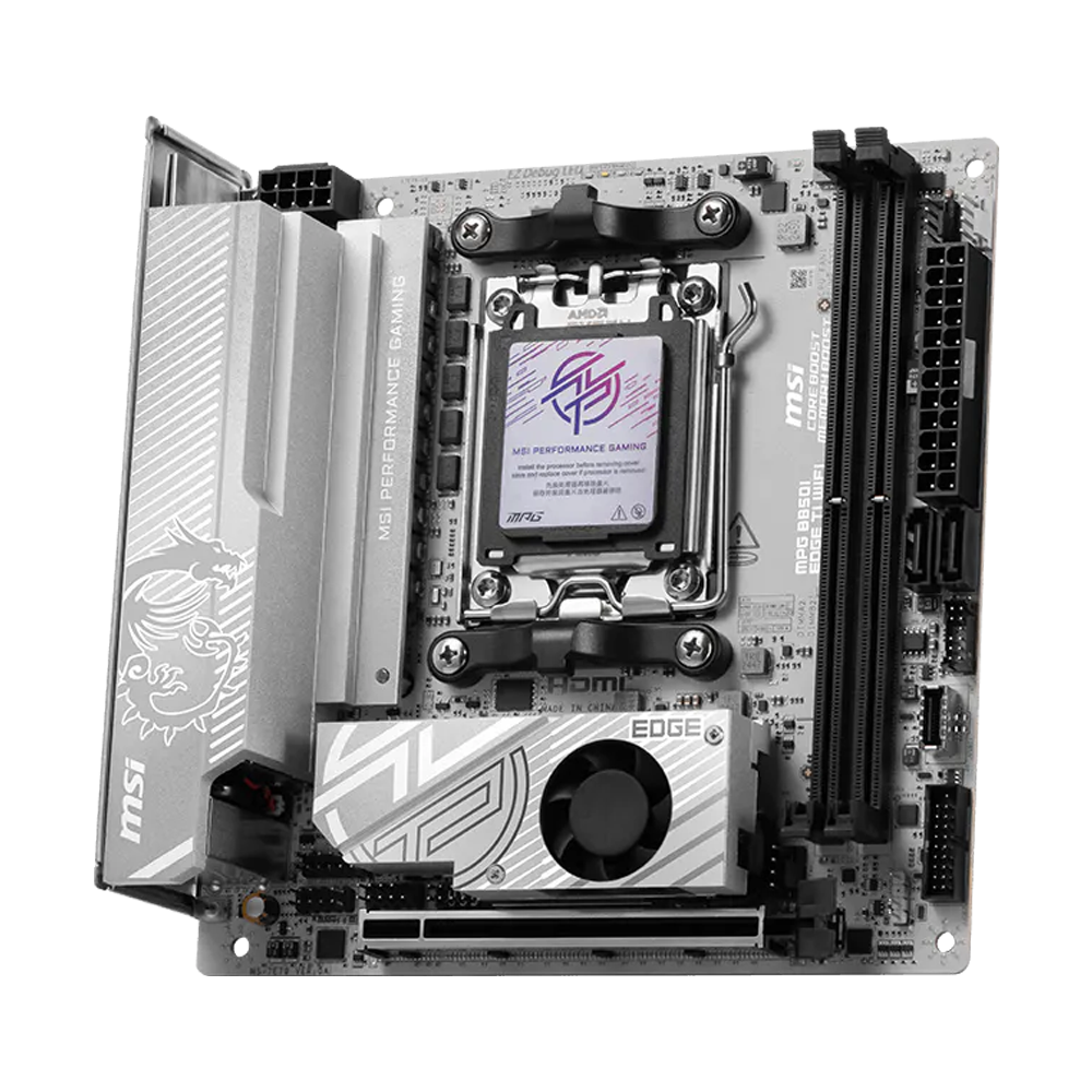 MSI MPG B850I EDGE TI WIFI DDR5 Motherboard - White