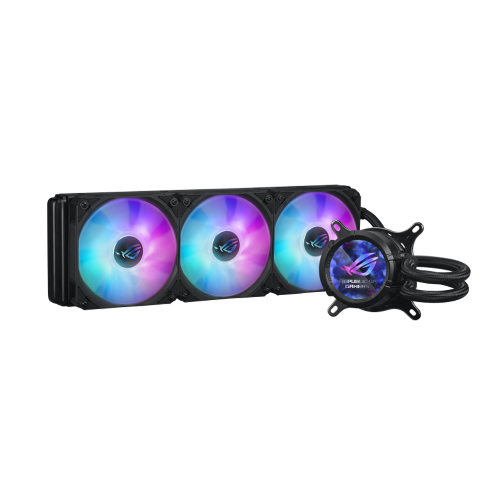 ASUS ROG STRIX LC III 360 ARGB LCD Liquid Cooler - Black