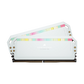 CORSAIR DOMINATOR PLATINUM RGB 64GB (2 x 32GB) DDR5 DRAM 5200MHz C40 Memory Kit - White