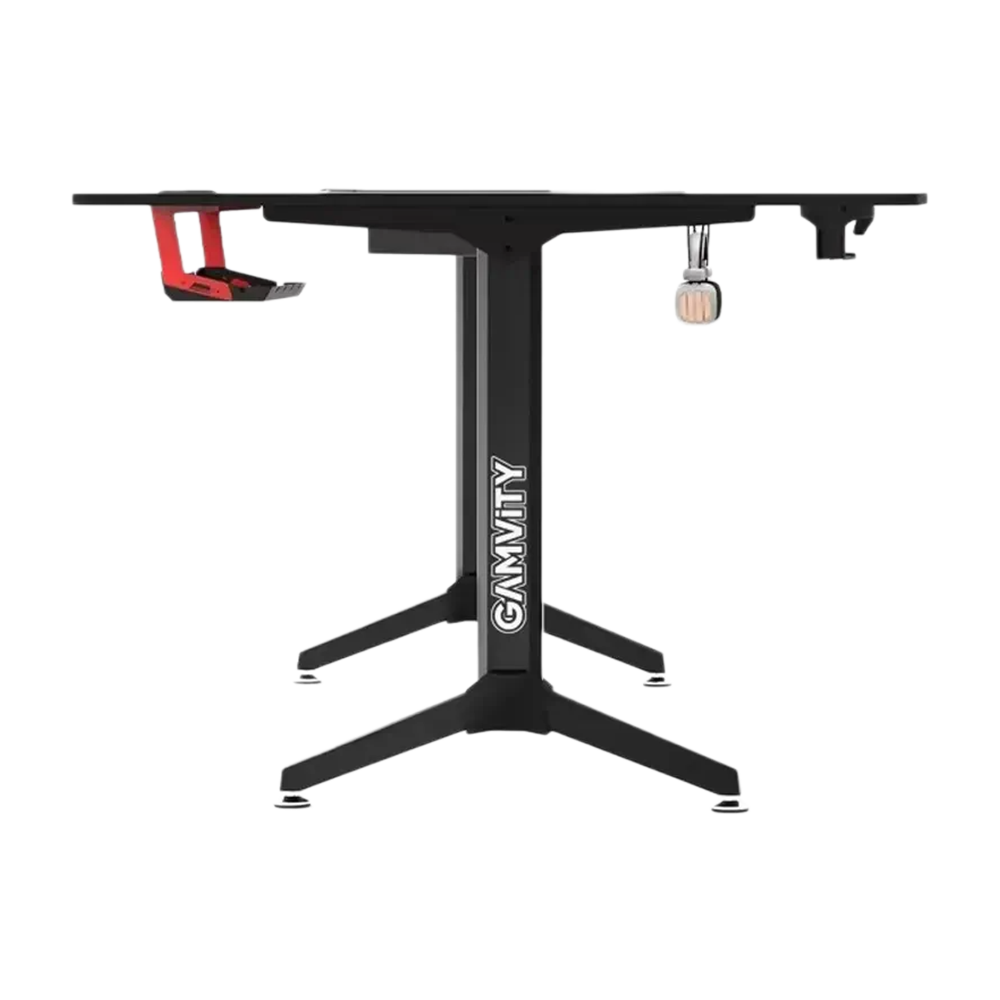 Gamvity Professional Gaming Desk L Shaped (1600*1000*750) - Left Black