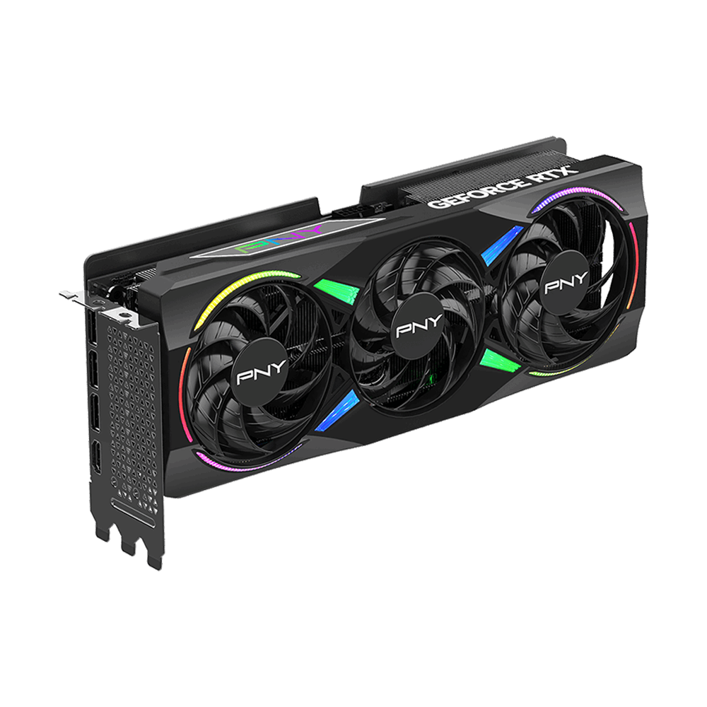 PNY ARGB EPIC-X RGB Triple Fan Nvidia GeForce RTX 5070 Ti 16GB Graphic Card - Black