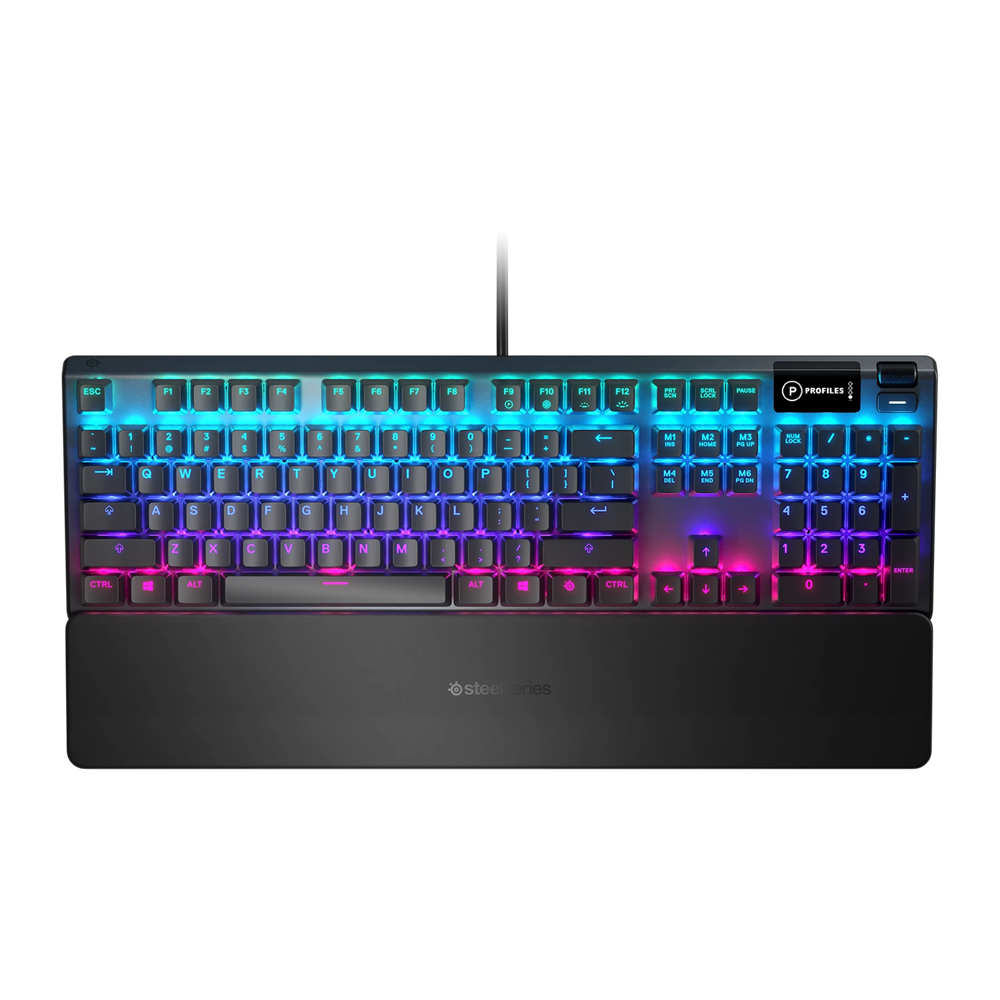 STEELSERIES APEX 5 RGB Wired Hybrid Mechanical Keyboard - Black