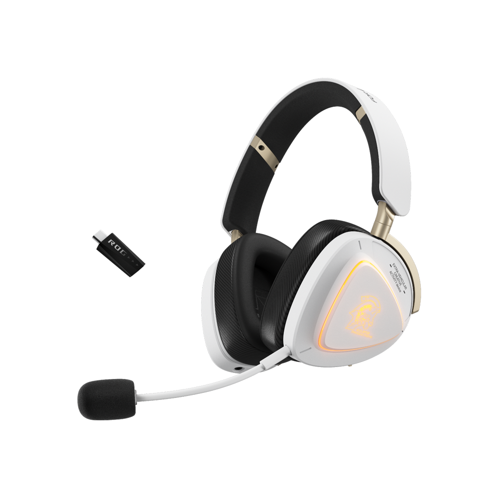 ASUS ROG Delta II-KOJIMA Wired Gaming Headset - White