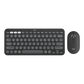 LOGITECH Pebble 2 Keyboard Mouse Combo - Tonal Graphite (Eng/Arb)