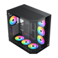XIGMATEK CUBI II Type C ATX Case - Black