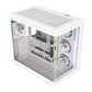 Cooler Master Elite 600 With Pre-installed 4 Fans ATX Case - White
