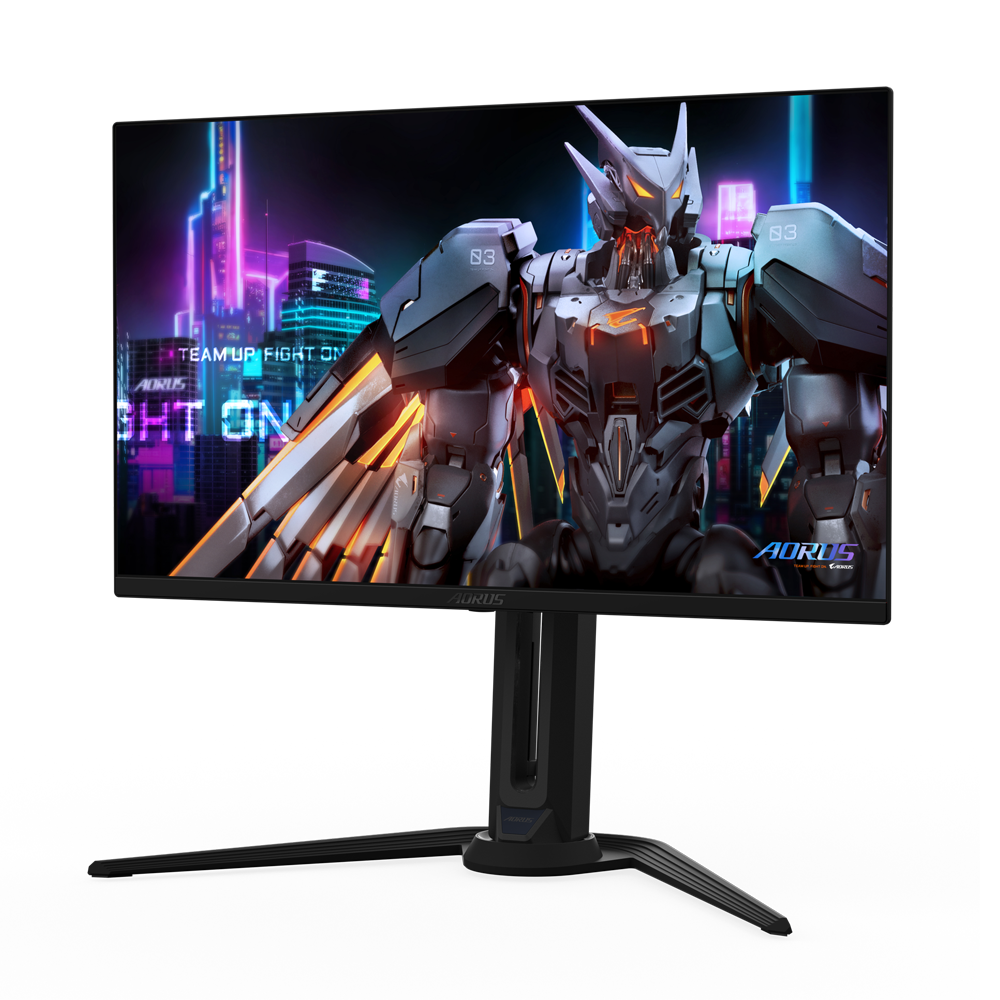 GIGABYTE AORUS FO27Q5P 27 Inch 500Hz QHD HDMI 2.1 0.03ms OLED Gaming Monitor - Black