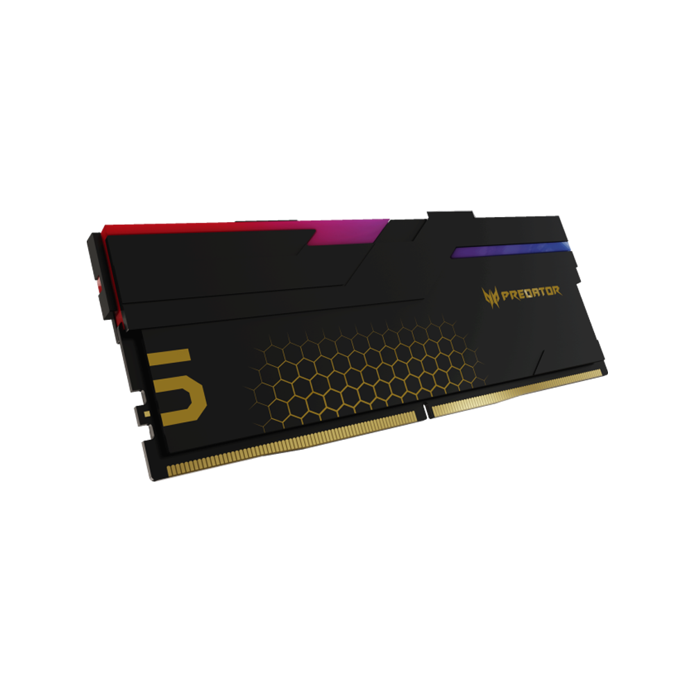 ACER Predator Hermes RGB 32GB (2x16GB) DDR5 6000MHz CL28 Memory - Black