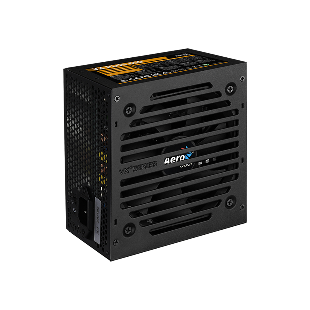AEROCOOL VX PLUS STEALTH 650W Power Supply - Black