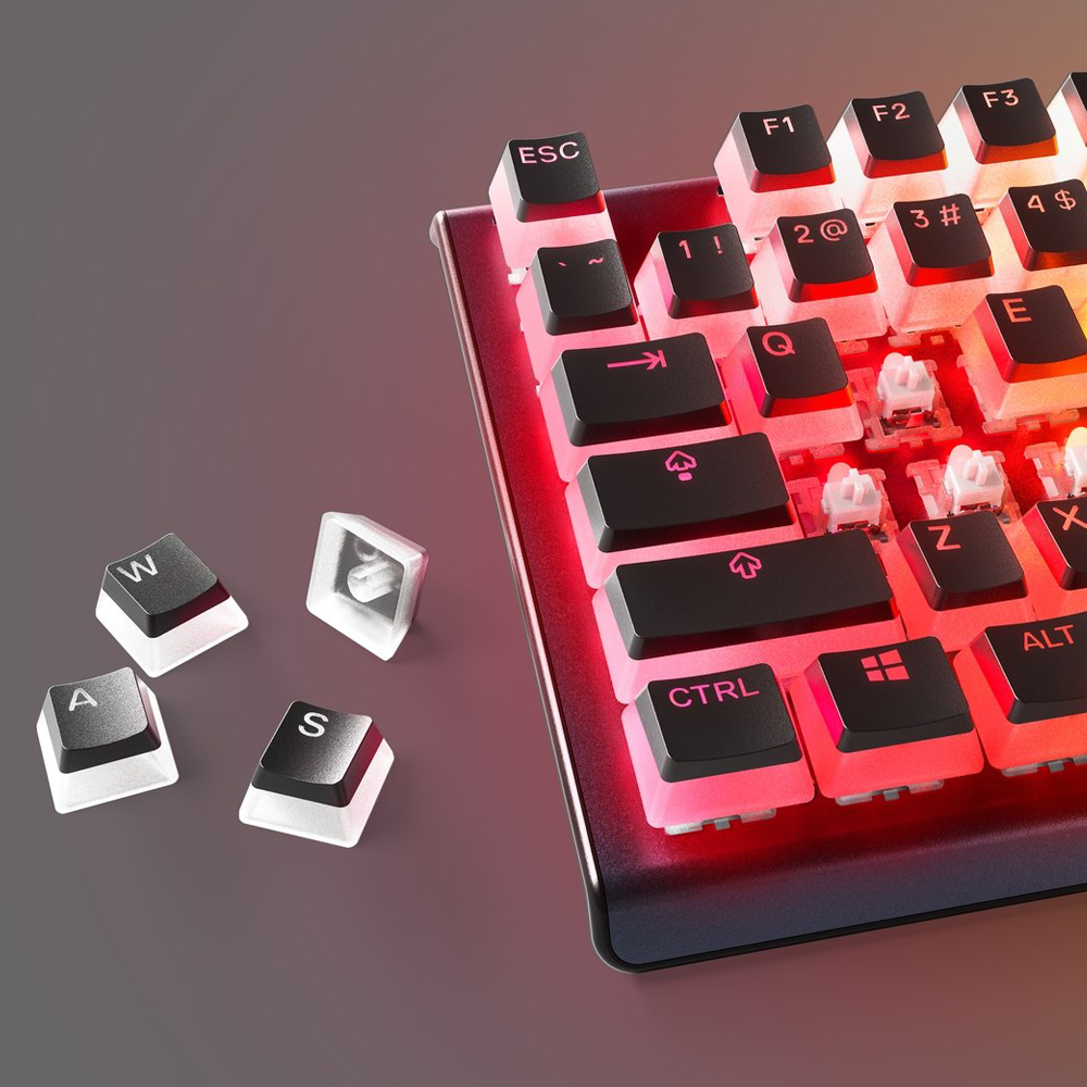 STEELSERIES PrismCaps Keycaps - Black
