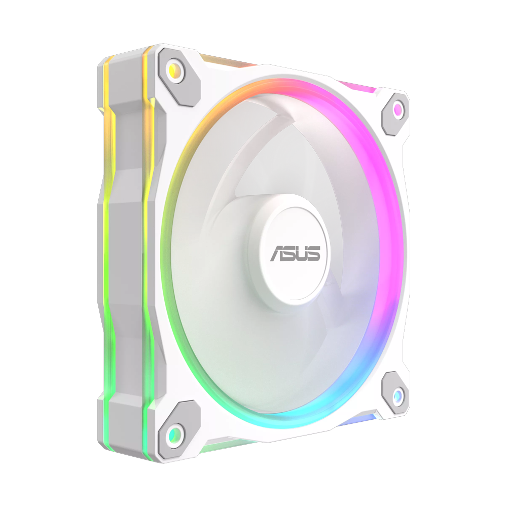ASUS PRIME MR120 ARGB Single Fan - White