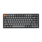 Keychron K2 Max QMK 75% Wireless RGB Mechanical Keyboard (RGB Backlight Aluminum Frame Hot-Swappable) - Black