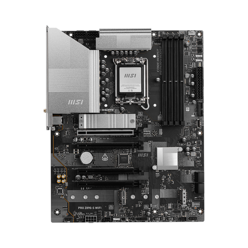 MSI PRO Z890-S WIFI DDR5 Motherboard - Black