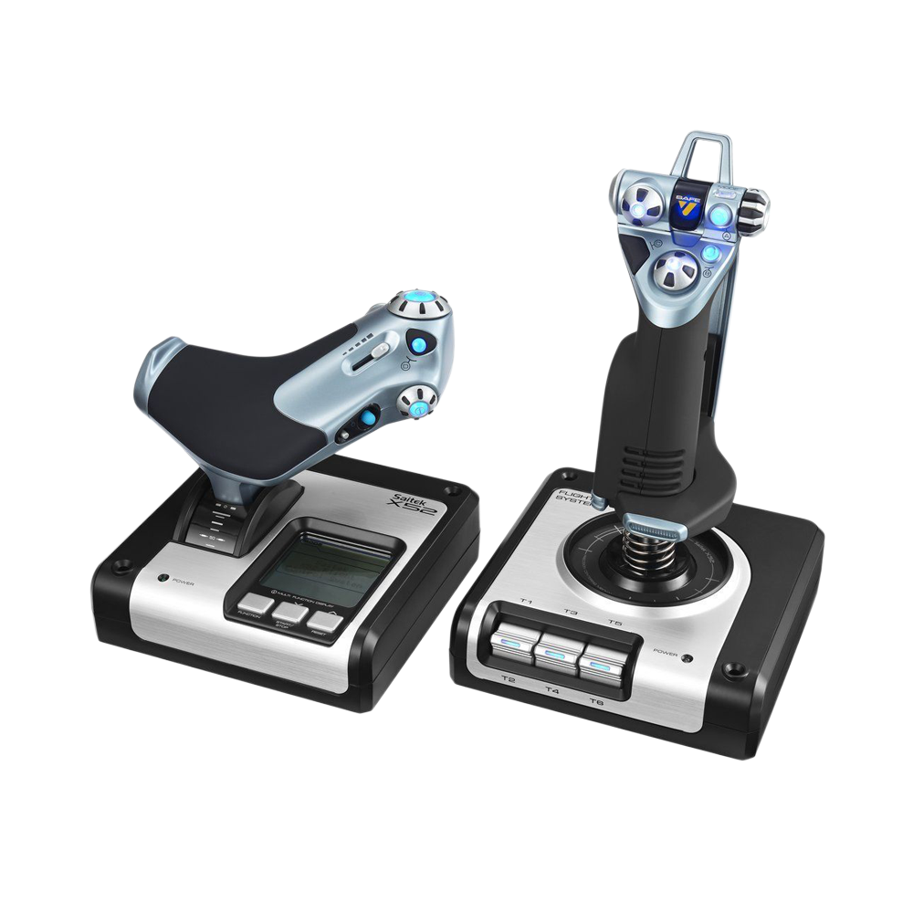 Logitech X52 H.O.T.A.S. Throttle and Stick Simulation Controller